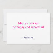 Farbenfrohe Gem Nahtloses Muster Karte (Vorderseite)