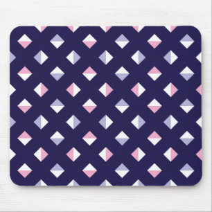 Farbenfrohe Gem Nahtloses Muster Mousepad