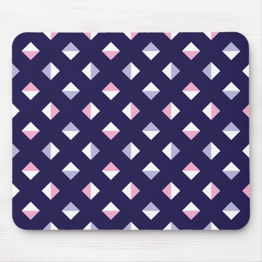 Farbenfrohe Gem Nahtloses Muster Mousepad (Vorne)