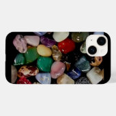 Farbenfrohe Gem Stones Case-Mate iPhone Hülle (Rückseite (Horizontal))
