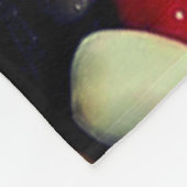 Farbenfrohe Gem Stones Fleece Blanket (Ecke)