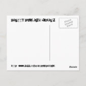 Farbenfrohe Gem Stones Postkarte (Rückseite)