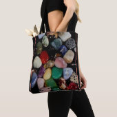 Farbenfrohe Gem Stones Tasche (Von Nahem)
