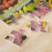 Farbenfrohe gemalte Schichten Puzzle (Seite)