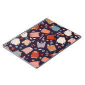 Farbenfrohe, gemütliche Pullover, warm, Herbst, Wi Notizblock (Linke Seite)