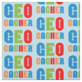 Farbenfrohe Geocacher Arrows Stoff (Muster)