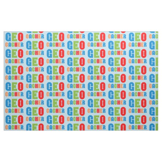 Farbenfrohe Geocacher Arrows Stoff (Fat Quarter (45,7 x 55,9 cm))