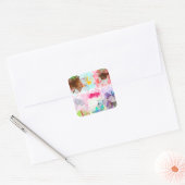 Farbenfrohe, geometrische Formen Sticker