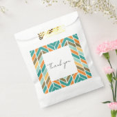 Farbenfrohe geometrische Gefälligkeitstasche Geschenktütchen (Versiegelt)