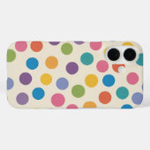 Farbenfrohe geometrische Hexagon Case-Mate iPhone Hülle (Rückseite (Horizontal))