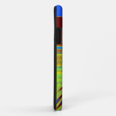 Farbenfrohe geometrische Motive Kunstdrucken Case-Mate iPhone Hülle (Hinten/Rechts)