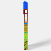 Farbenfrohe geometrische Motive Kunstdrucken Case-Mate iPhone Hülle (Rückseite / Links)