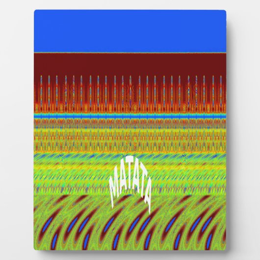 Farbenfrohe geometrische Motive Kunstdrucken Fotoplatte (Vorderseite)