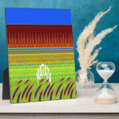 Farbenfrohe geometrische Motive Kunstdrucken Fotoplatte (Seite)