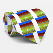 Farbenfrohe geometrische Motive Kunstdrucken Krawatte (Gerollt)