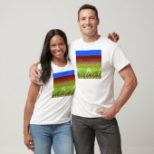 Farbenfrohe geometrische Motive Kunstdrucken T-Shirt (Unisex)