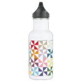 Farbenfrohe geometrische Pinwheel Trinkflasche (Rechts)
