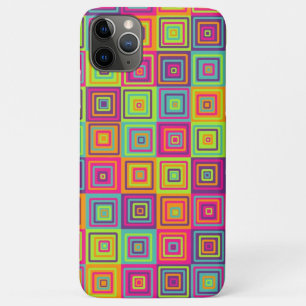 Farbenfrohe geometrische Quadrate Case-Mate iPhone Hülle