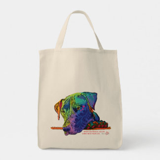 Farbenfrohe George Tote Bag Tragetasche