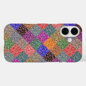 Farbenfrohe, gepolsterte Abdeckung Case-Mate iPhone Hülle (Rückseite (Horizontal))
