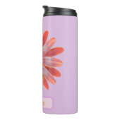 Farbenfrohe Gerbera Daisy Thermal Tumbler Thermosbecher (Nach rechts gedreht)