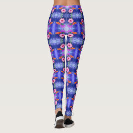 Farbenfrohe Gerberas Leggings