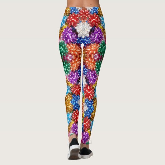 Farbenfrohe Geschenkbeutel Party präsentieren Boge Leggings (Rückseite)