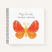 Farbenfrohe Geschenke für moderne Niedlich Teacher Notizblock (Vorderseite)