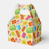 Farbenfrohe Geschenke Gefälligkeitsbox Geschenkschachtel (Rückseite)