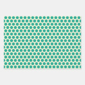 Farbenfrohe Geschenketiketten Umschlagpapier Set 3 Geschenkpapier Set (Vorderseite 2)