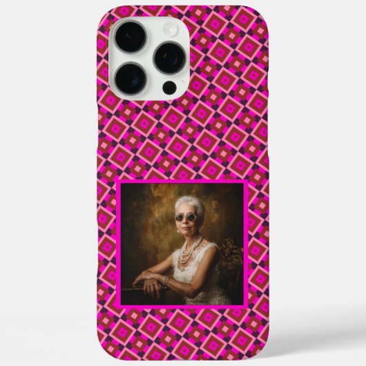 Farbenfrohe Geschenkideen für Mama Quadratischer D Case-Mate iPhone Hülle (Rückseite)