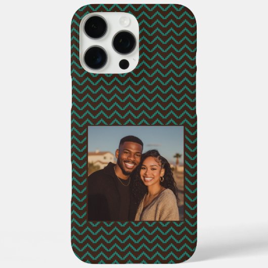 Farbenfrohe Geschenkideen zur Einweihung Chevron Case-Mate iPhone Hülle (Rückseite)