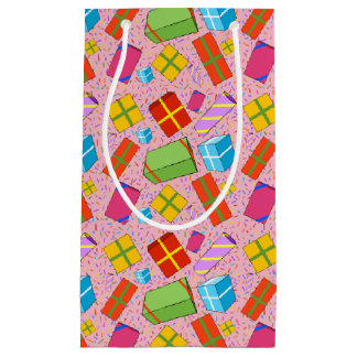 Farbenfrohe Geschenktasche Kleine Geschenktüte