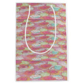 Farbenfrohe Geschenktasche Mittlere Geschenktüte (Vorderseite)