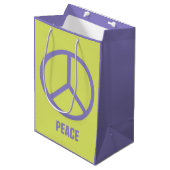 Farbenfrohe Geschenktüten Mittlere Geschenktüte (Vorderseite Schrägansicht)