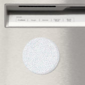 Farbenfrohe, gesprenkelte Frühlingspunkte Magnet (In Situ (Geschirrspüler))