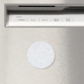 Farbenfrohe, gesprenkelte Frühlingspunkte Magnet (In Situ (Geschirrspüler))