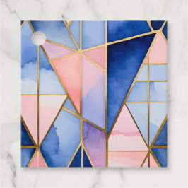 Farbenfrohe Gestaltete Glaskunst - Tags Geschenkanhänger