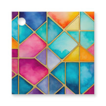 Farbenfrohe Gestaltete Glaskunst - Tags