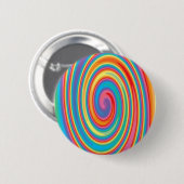 Farbenfrohe Gestaltung Button (Vorne & Hinten)