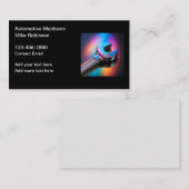 Farbenfrohe Gestaltung der Visitenkarten für Autom Visitenkarte (Vorne/Hinten)