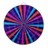 Farbenfrohe Gestaltung des Sonnenschutzberst Dartscheibe (vorne)