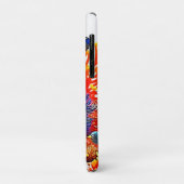 Farbenfrohe Gestaltung des Unterwasserlebens Case-Mate iPhone Hülle (Hinten/Links)