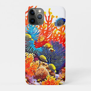 Farbenfrohe Gestaltung des Unterwasserlebens Case-Mate iPhone Hülle