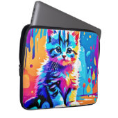 Farbenfrohe Gestaltung Laptopschutzhülle (Vorne Rechts)