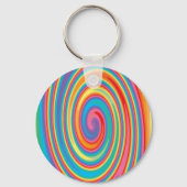 Farbenfrohe Gestaltung Schlüsselanhänger (Vorderseite)