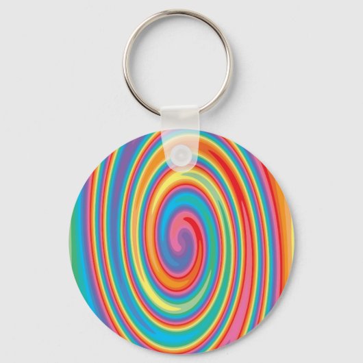 Farbenfrohe Gestaltung Schlüsselanhänger (Vorderseite)