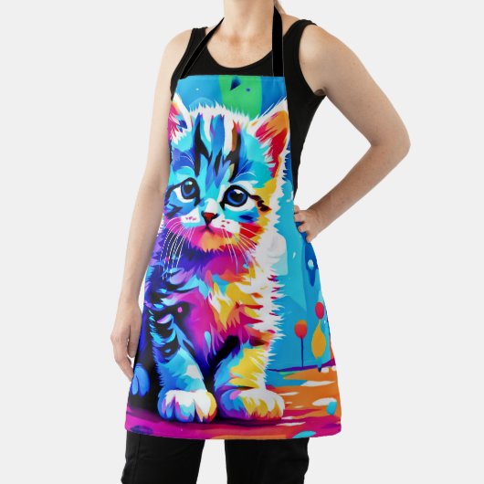 Farbenfrohe Gestaltung Schürze (InSitu)