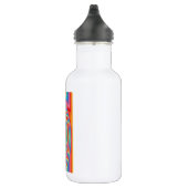 Farbenfrohe Gestaltung Trinkflasche (Rechts)
