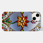 Farbenfrohe gestanzte Glasbläserei Case-Mate iPhone Hülle (Rückseite (Horizontal))